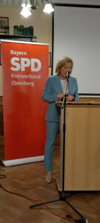 MdL Doris Rauscher bei ihrer Nominierungsrede