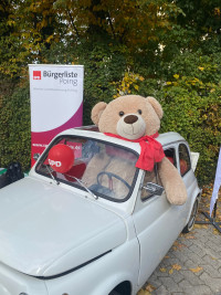 Flauschige Unterstützung