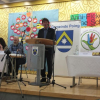 Bürgermeister Albert Hingerl spricht