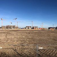 Baugebiet für das zukünftige Gymnasium in Poing