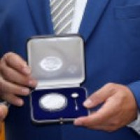 kommunale Verdienstmedaille in Silber