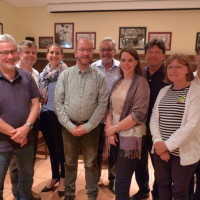 v.l.n.r. P: Maier, R. Tonollo, J. Steidl (Beisitzer/Beisitzerin), M. Brennhäußer (stv. Vors.), M. Gütlich (Kassier), C. Gütlich (Vors.), A.Hingerl (stv. Vors.), E.-M. Siegel-Persichini (Beisitzerin), W. Gerrer (Schriftf.), es fehlt: C. Maier (Beisitzerin)