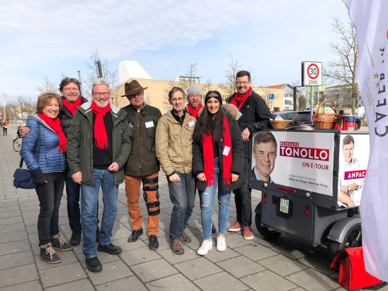 Letzten Samstag am Infostand der SPD Bürgerliste