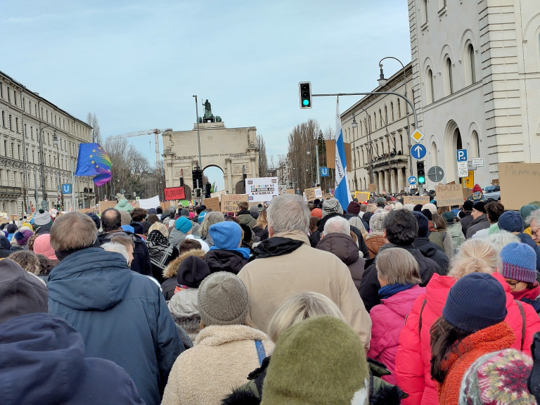 Demo gegen Rechts - München, Jan. 2024