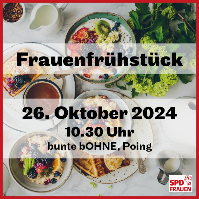 SPD-Frauenfrühstück am 26.10.2024