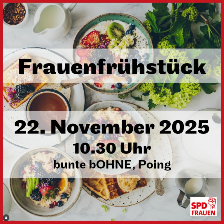 Frauenfrühstück der SPD-Frauen aus Poing und Pliening / 11-2025
